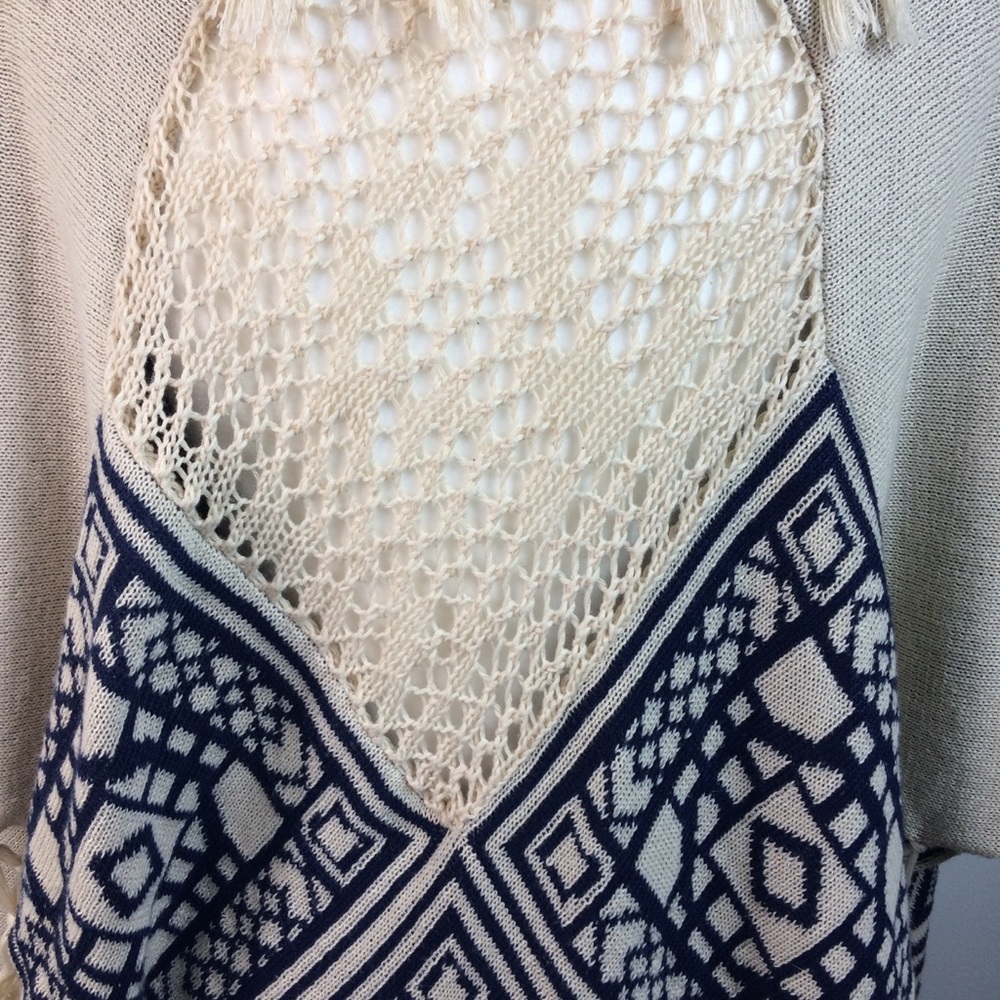πSOLDβ FlyingTomato Boho Poncho Shrug Wrap Cape S - Picture 5 of 7
